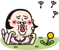 Spring Auntie Sticker