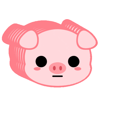 Pig Love Sticker