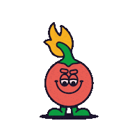 Character Heat Sticker by Chilli Bomba