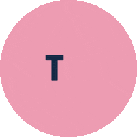 Pink Tips Sticker by Virtuel