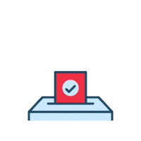 Vote Ballot Sticker by vot_er_org
