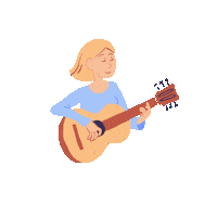 Happy Girl Sticker