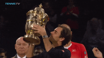 roger federer kiss GIF by Tennis TV