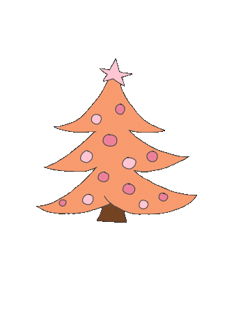 kiiwico christmas happy new year 2021 tree Sticker
