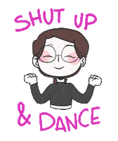 Happy Dance Sticker