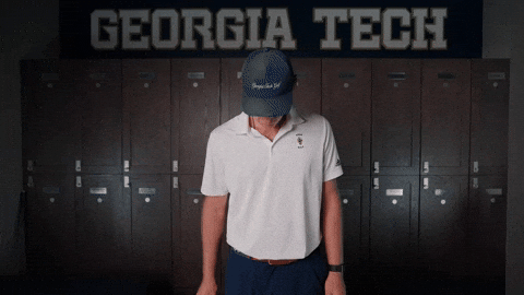 Georgia Tech Golf GIF by Georgia Tech Yellow Jackets