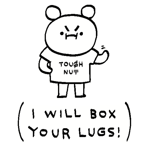 Knockout No Sticker by Simian Reflux