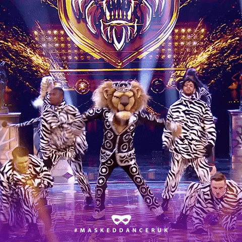 Big Cat Dancing GIF by The Masked Singer UK & The Masked Dancer UK