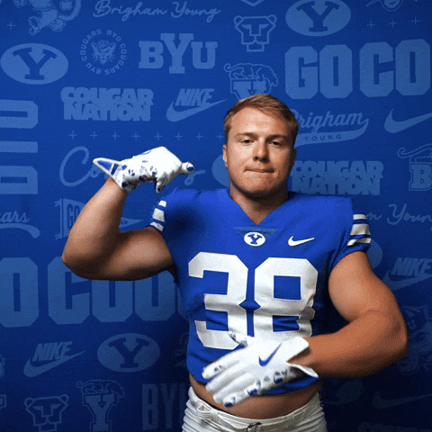College Football Go Cougs GIF by BYU Cougars