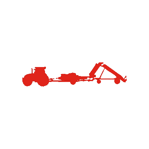 Hay Bale Farm Sticker by NordenMfg