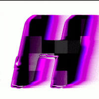 Glitch Alphabet GIF by #BASILIO
