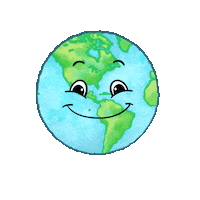 Earth Sustainability Sticker by Canticos World