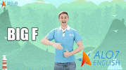 big f GIF by ALO7.com