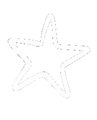 MASSIVEART star important handdrawn stern Sticker