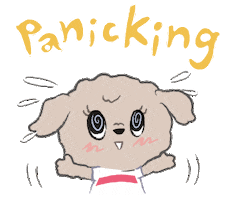 Panic Omg Sticker