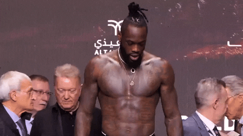 Weigh In Deontay Wilder GIF by DAZN