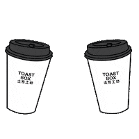 coffee cheers Sticker by Toast Box