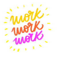 Fun Working Sticker by Ilustralle