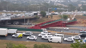 Deadly Motorway Bridge Collapse in Johannesburg