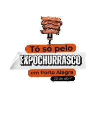 expochurrascofestival expochurrasco festival do churrasco expochurrasco 2024 Sticker