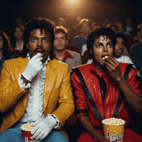 Michael Jackson Eating GIF by Jukebox Saints