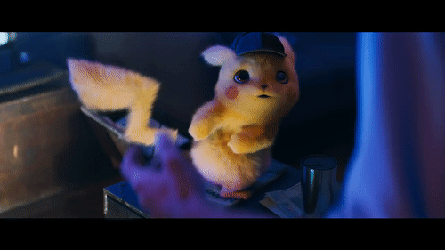 detective pikachu pokemon GIF