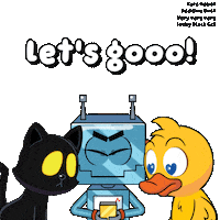 Wo Lets Go Sticker by VeeFriends