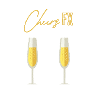 Cheers Fx Sticker by WebFX
