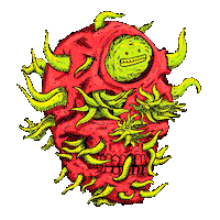 Skull Tentacles Sticker