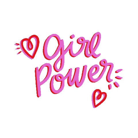 Feminism Girl Power Sticker by Heylovelygirl