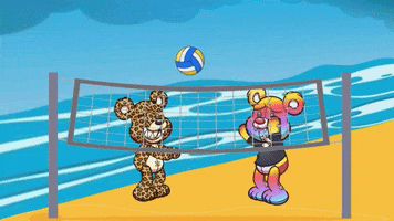 Serve Beach Volleyball GIF