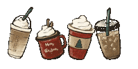 Hot Chocolate Christmas Sticker by Aspen + Company