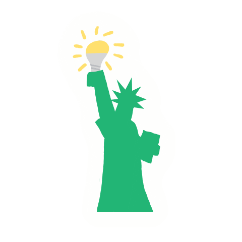 Nyc Earth Sticker by GreeNYC