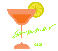 Summer Cocktail Sticker by Beis