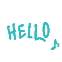 Cat Hello Sticker by ANiMEAL