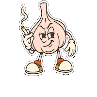 Weed Garlic Sticker