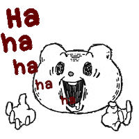 Sticker Bear Sticker by Minto Inc.