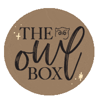 Theowlbox retro vintage home sparkle Sticker