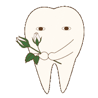Fathers Day Rose Sticker by dental_sozai