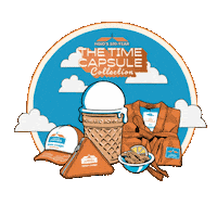 Ice Cream Vintage Sticker by Wyndham Hotels & Resorts