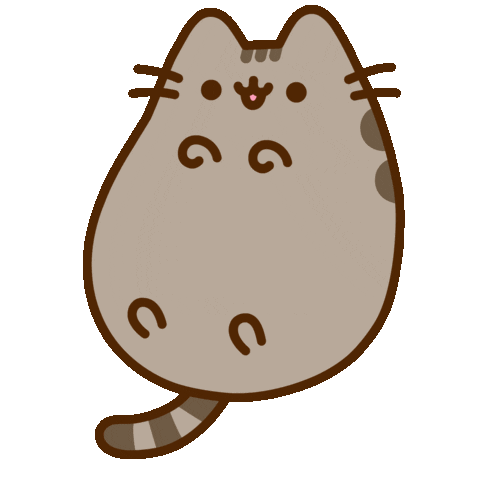 Fat Cat Fall Sticker by Pusheen