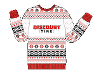 DiscountTire sweater tire tires discounttire Sticker
