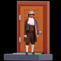 Leaving Founding Father GIF