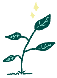 Zlaik_ star stars pastel leaf Sticker