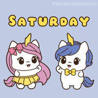 Good Times Saturday GIF by Brave Unicorn