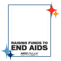 Charity Fundraising Sticker by AIDS/LifeCycle