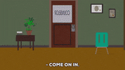 wondering kyle broflovski GIF by South Park 