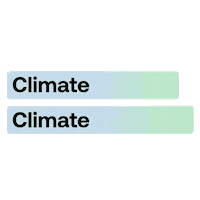 Climate Change Sustainability Sticker by The Climate Pledge
