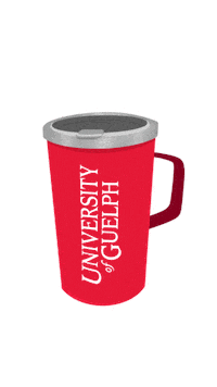 Coffee Merch Sticker by @UniversityOfGuelph