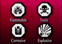 fuzzyghost retro 80s vhs warning GIF